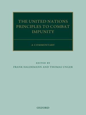 cover image of The United Nations Principles to Combat Impunity